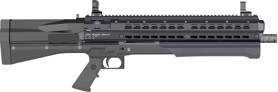 UTS-15泵動式霰彈槍