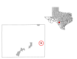 Vị trí trong Quận Uvalde, Texas