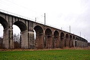 Viaduct van Ballersdorf, 380 m