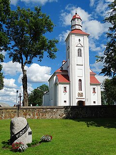 Videniškiai Village in Lithuania