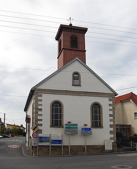 Vieux Charmont, Temple luthérien