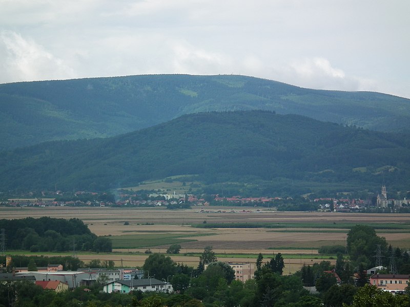 File:View from Town Hall-Tower in Dzierzoniow (Wielka Sowa).jpg