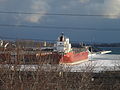 View of the Pineglen, moored in Toronto's frozen harbour, 2015 01 09 (27) (16241997265).jpg