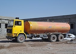 "וולוו F10" - מכלית (משאית) (צולם בעיראק)