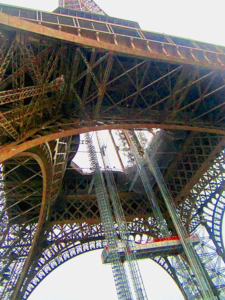 File:Vue sur la Tour Eiffel , Eiffel Tower in Paris France 16.JPG