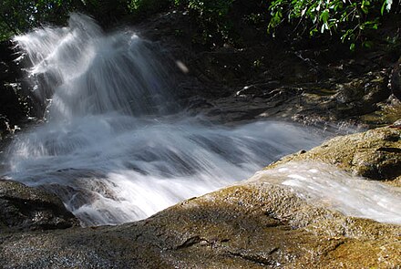 Kanching Forest Waterfall in Rawang