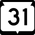 State Trunk Highway 31 Markierung