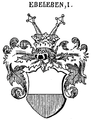 Wappen derer von Ebeleben bei Johann Siebmacher
