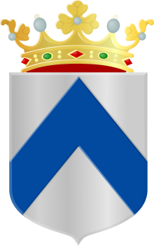Coat of arms of Weert (1918 - 1977) Weert wapen 1918.svg