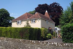 Barat Pengadilan Oast, Jalan, Detling, Kent - geograph.org.inggris - 1377473.jpg