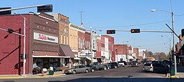 Main street in West Point