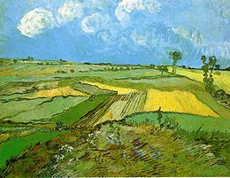 Wheat Fields at Auvers Under Clouded Sky 1890 Vincent van Gogh.jpg