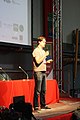 Hackathon opening at Wikimania 2016 in Esino Lario.