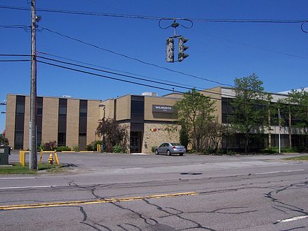 Wilmorite Properties headquarters on Scottsville Road in Rochester, New York Wilmorite Properties headquarters.JPG