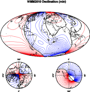 World Magnetic Model Large spatial-scale model of the Earths magnetic field