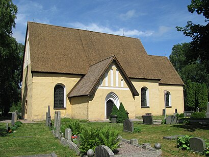 Vägbeskrivningar till Ärentuna Kyrka med kollektivtrafik