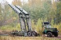 Тяжёлый механизированный мост ТММ-3 на полигоне инженерных войск в подмосковном Николо-Урюпино