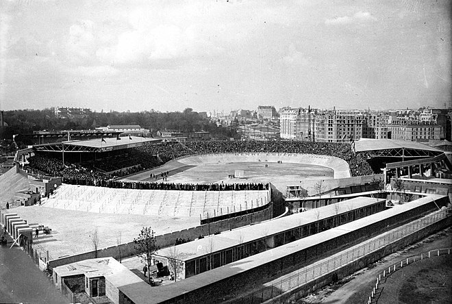 The second Parc des Princes in 1932.