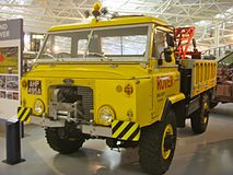 Land Rover IIA Forward Control, en véhicule de service, 1963.