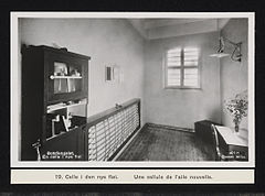 19 Botsfengselet i Oslo, celle i ny fløy, fra album med bilder fra Oslo Botsfengsel, 1935, Anders Beer Wilse, Preus Museum, NMFF.000146-19.jpg