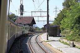 Järnvägsstationen i Lalden
