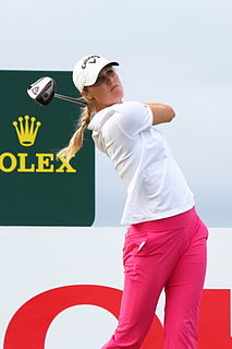Camilla Lennarth Swedish golfer