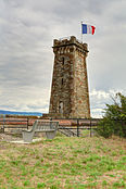 (2e place du défi photo "100 ans plus tard") La tour de la Miotte, à Belfort.