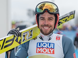 Johannes Rydzek German Nordic combined skier