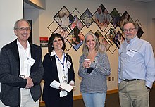 Kearney, Coffin, and colleagues at the 2019 HIV DRP Think Tank Meeting. 2019 HIV DRP Think Tank Meeting.jpg