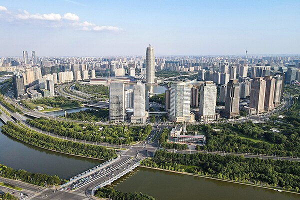 Image: 20220812 Central Business District of Zhengdong New Area