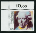 Newer version of the same stamp, with partial sheet. Scan of borrowed stamp.