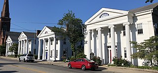 <span class="mw-page-title-main">Whale Oil Row</span> Historic houses in Connecticut, United States