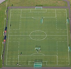 Spillebanen (fodbold) - Wikipedia's Spelplanen (fotboll) as translated by
