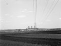 Az erőmű még befejezése előtt, 1944-ben