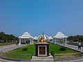 A general view of the MGR Memorial