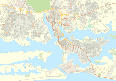 Mapa de Abidjan