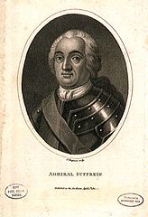 Pierre André de Suffren ally of Hyder Ali and also Shah Alam II.