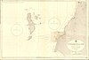 100px admiralty chart no 986 approaches to ao udom%2c published 1964