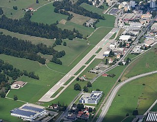 <span class="mw-page-title-main">Les Eplatures Airport</span> Airport in La Chaux-de-Fonds, Switzerland