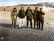 Soviet Soldier in Runway Baraki, Afghanistan. 1987