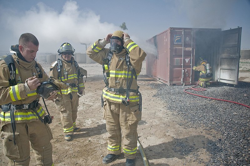 File:Afghan firefighters conduct first live burn at KAF DVIDS384069.jpg