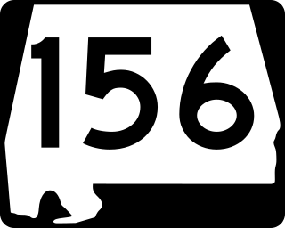 <span class="mw-page-title-main">Alabama State Route 156</span> State highway in Alabama, United States