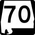 State Route 70 işareti