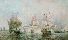 Alexei Bogoliubov - The First Battle of the Russian Fleet, 1719.jpg