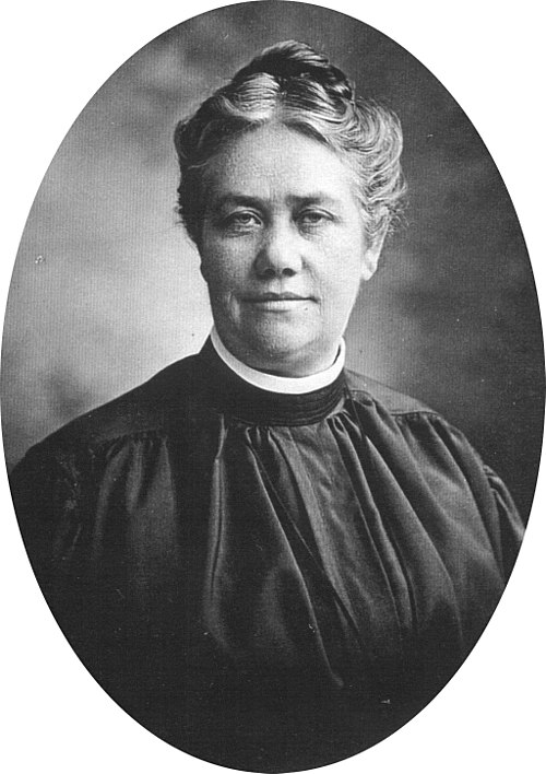 Bishop Alma Bridwell White (1862–1946), founder of the Pillar of Fire Church