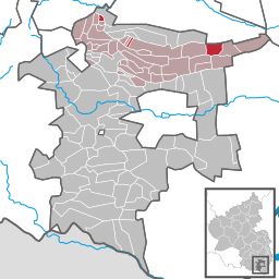 Läget för Altdorf i Landkreis Südliche Weinstraße