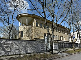 Vue de la mission diplomatique