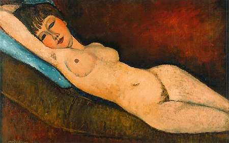 Tập tin:Amedeo Modigliani Nu Couché au coussin Bleu.jpg