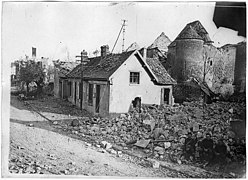 Pendant la Grande Guerre, la poste au premier plan (médiathèque de l'architecture et du patrimoine).