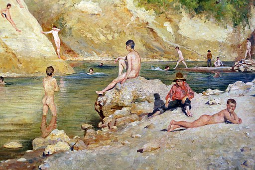 Antonio salvetti, la nicchia (estate sulle rive dell'elsa), 1894, 02